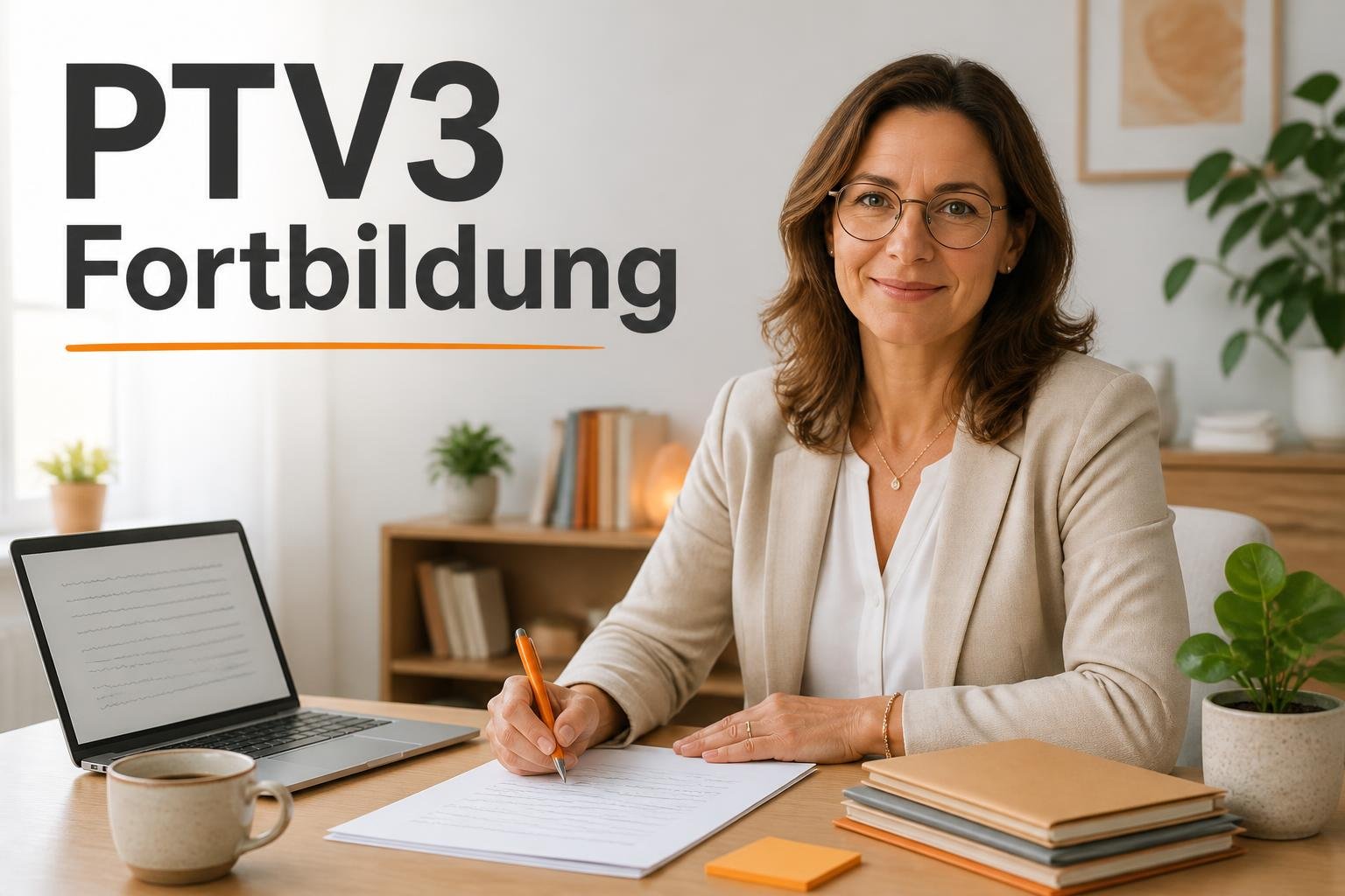 Fortbildung für Psychotherapeuten in PTV3‑Gutachteranforderungen und Dokumentationspraxis