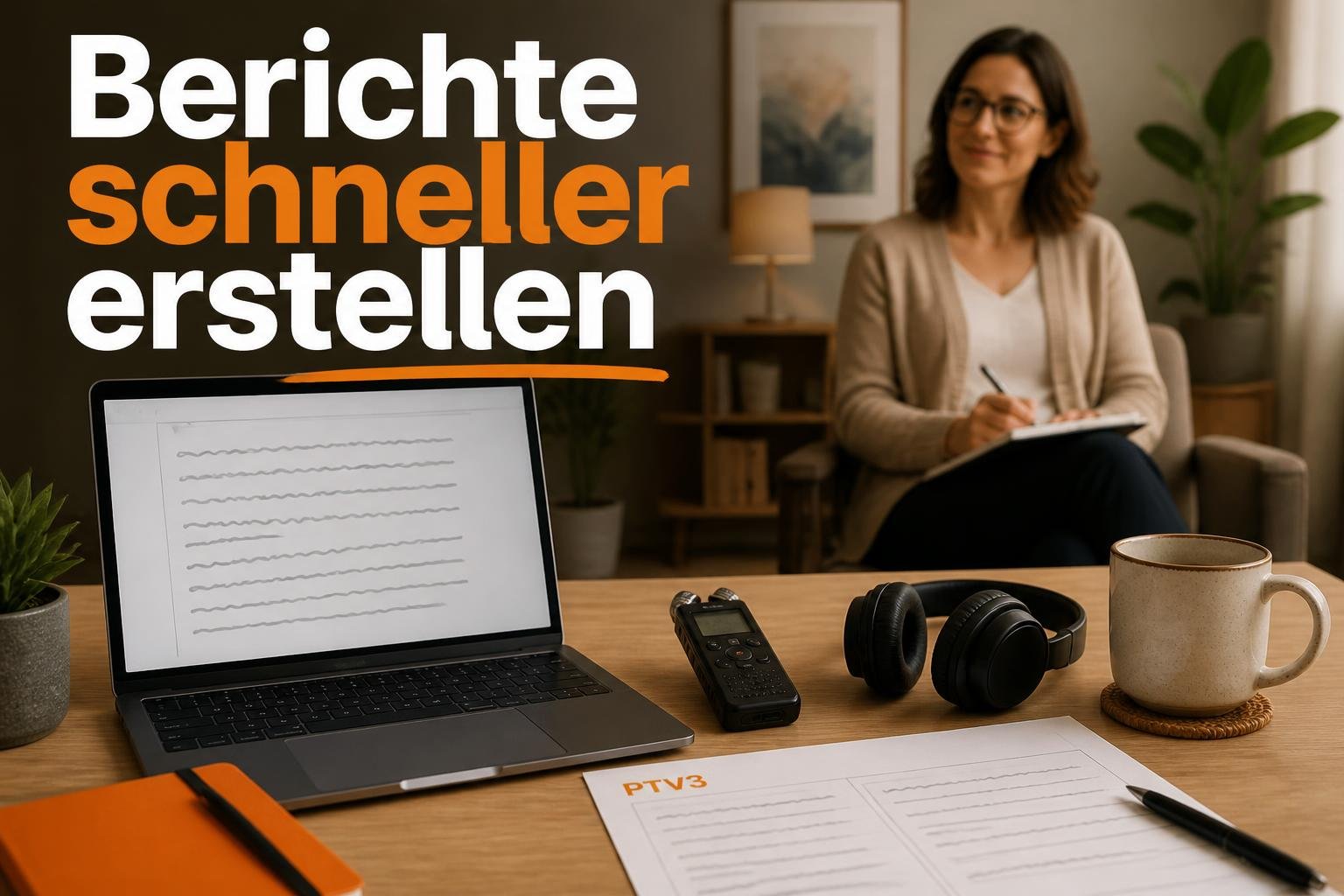 Therapie Tools zur beschleunigten Berichtserstellung in Psychotherapie‑Praxen